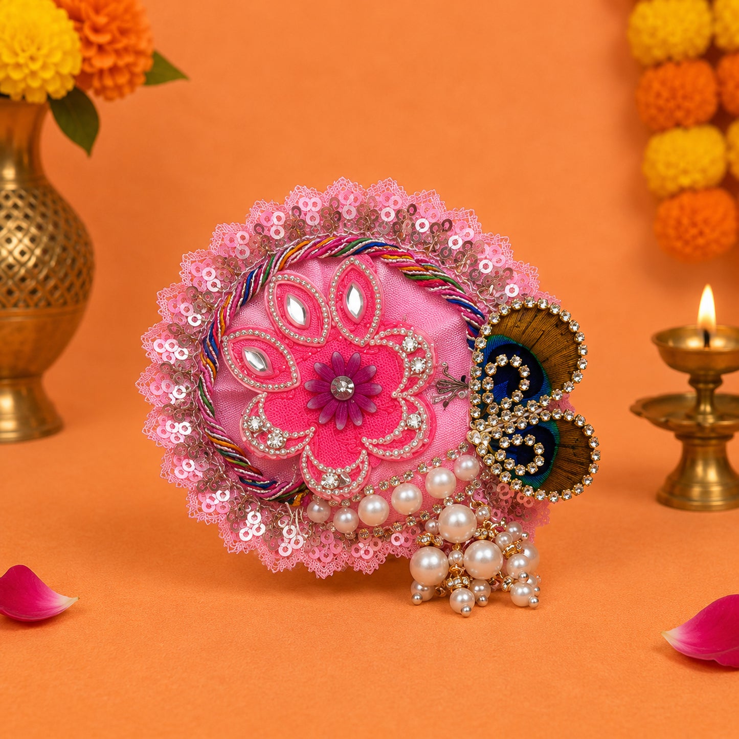 Muralidhar Navratri Poshak with Pagdi