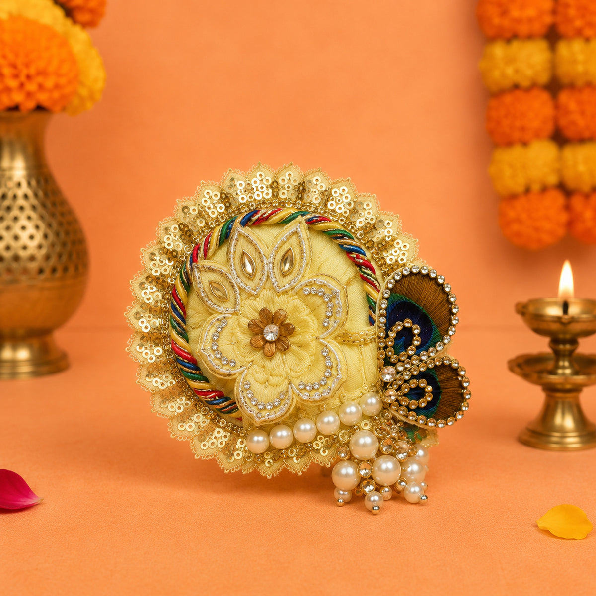 Gopi Prem Navratri Poshak with Pagdi