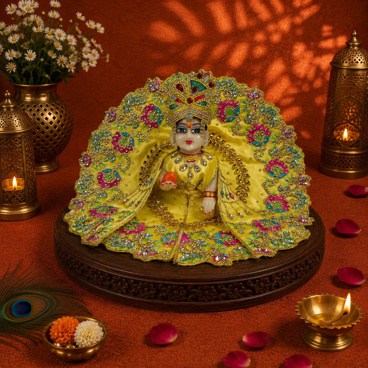 Peetambar Shahi Poshak Set of 5