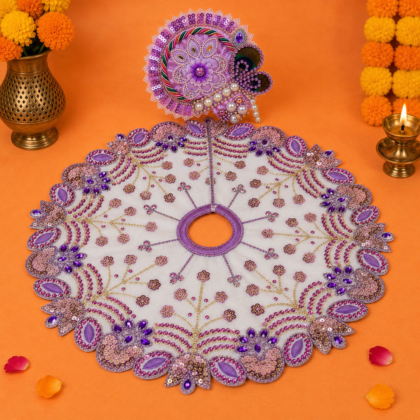 Anand Umang Navratri Poshak with Pagdi