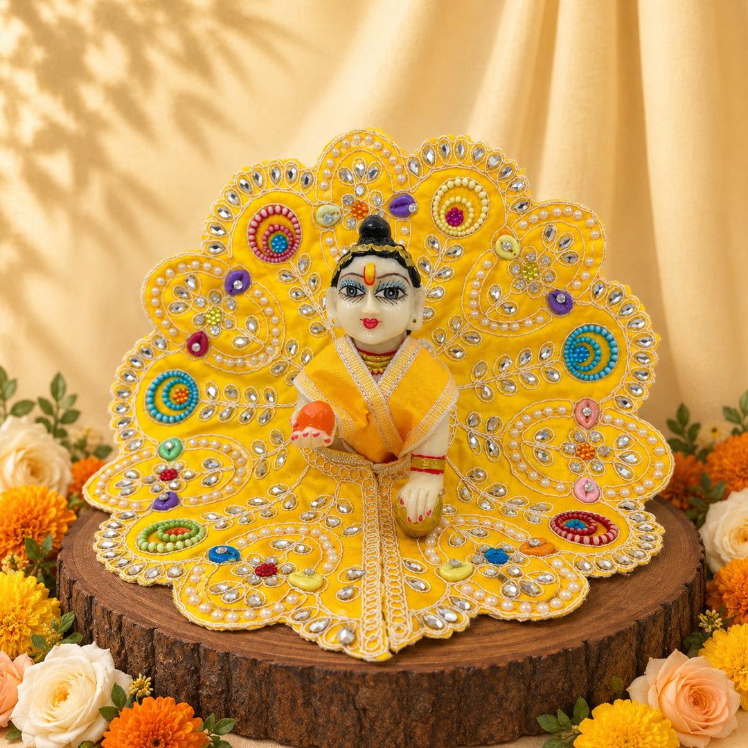 Anand Shringar Nitya Seva Laddu Gopal Dresses (Set of 3)