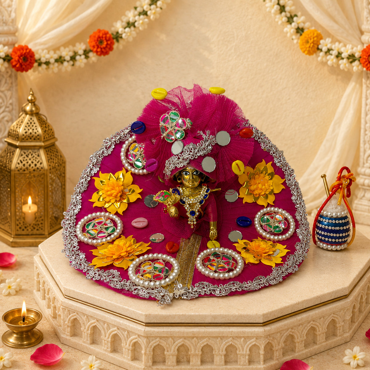 Braj Raj Laddu Gopal Janmotsav Special Seva Collection (Pack of 9)