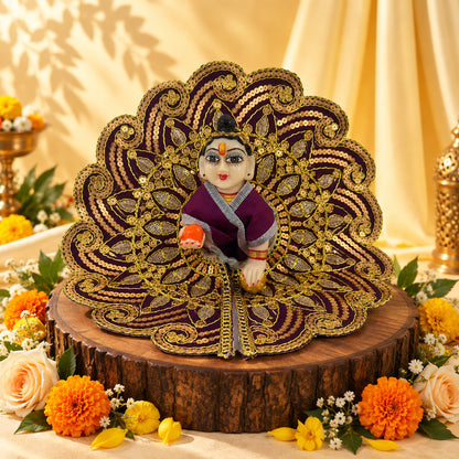 Vrindavan Nitya Seva Laddu Gopal Dresses (Set of 5)