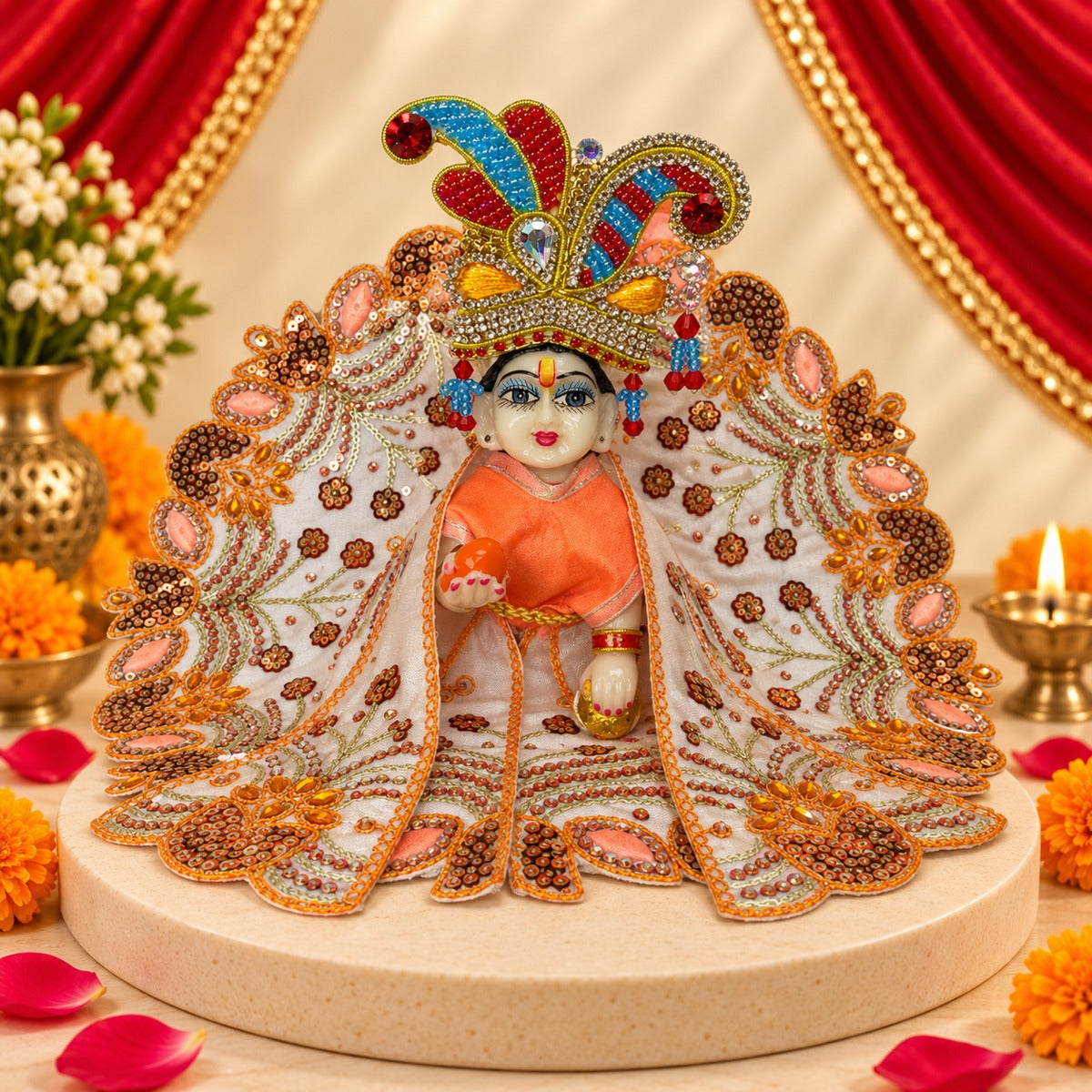 Navdurga Seva Laddu Gopal Dresses (Set of 13 + 5 Surprise Gifts)
