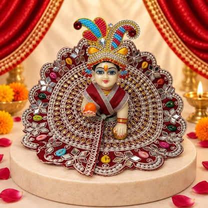 Anand Navratri Laddu Gopal Dresses (Set of 13 + 5 Surprise Gifts)