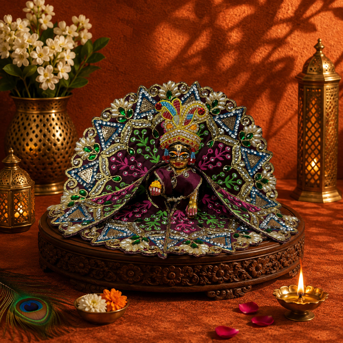 Jamuni Shahi Poshak Set of 5