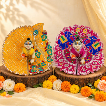 Kanha Rang Nitya Seva Laddu Gopal Dresses (Set of 2)