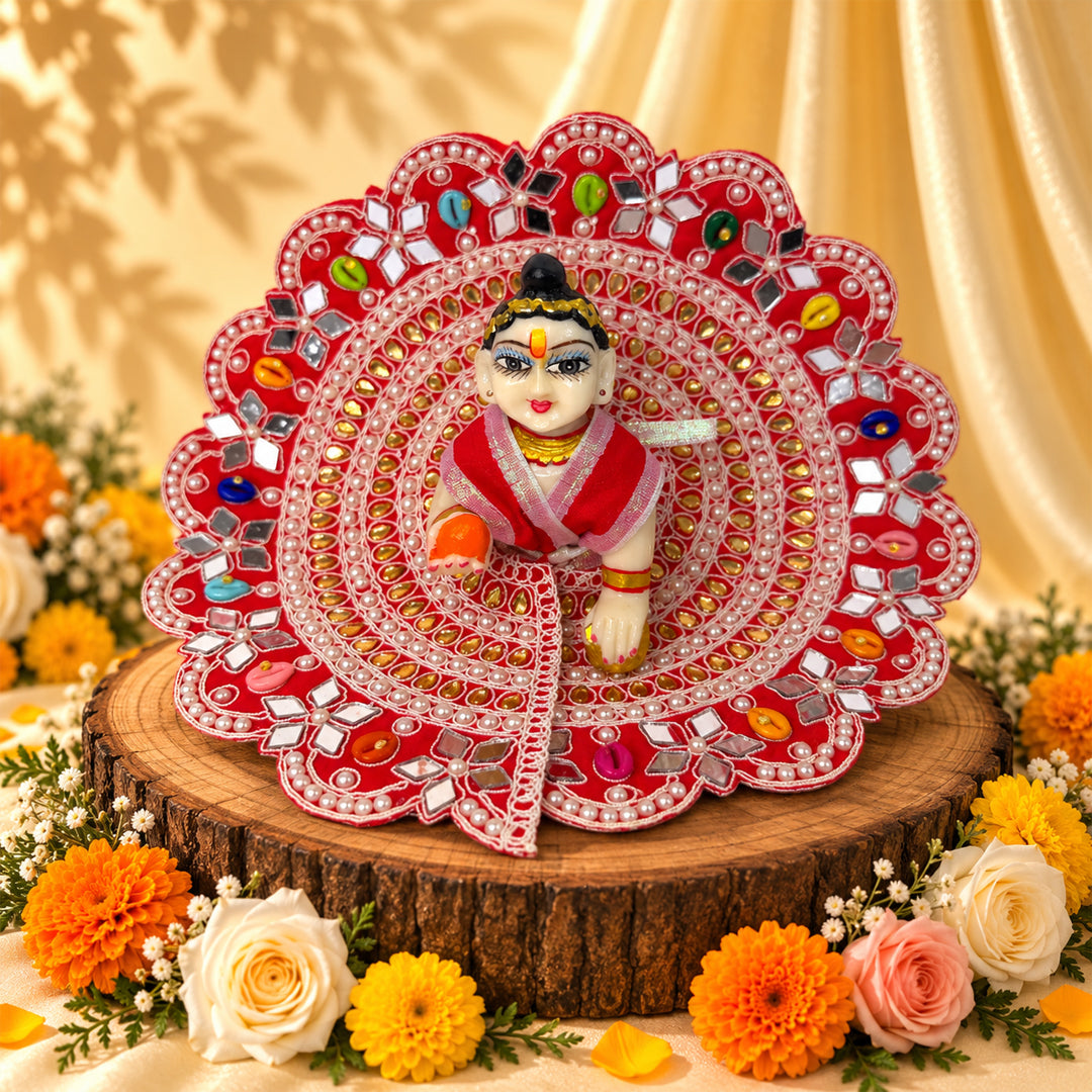 Mohan Manohar Nitya Seva Laddu Gopal Dresses (Set of 3)