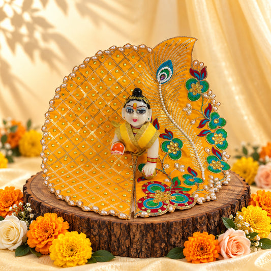 Kanha Rang Nitya Seva Laddu Gopal Dresses (Set of 2)