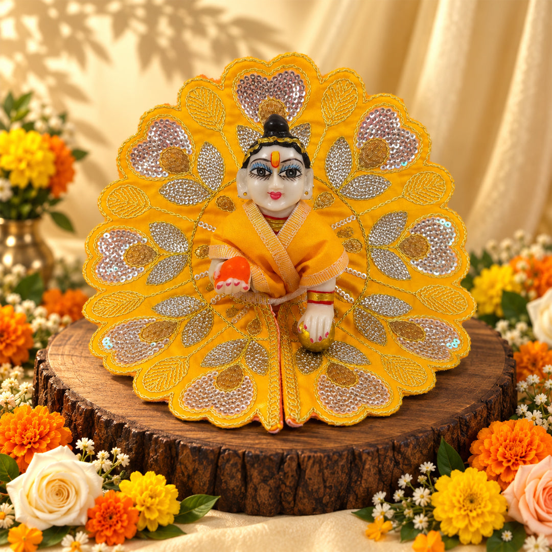 Prem Mandir Nitya Seva Laddu Gopal Dresses (Set of 5)