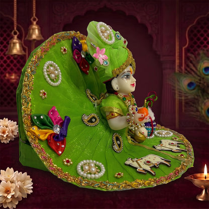Mukut Moti Laddu Gopal Dress