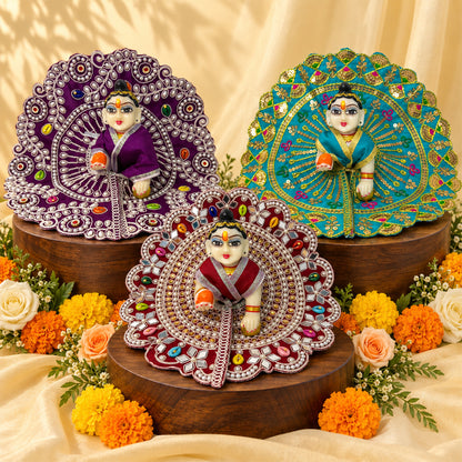 Murlidhar Nitya Seva Laddu Gopal Dresses (Set of 3)
