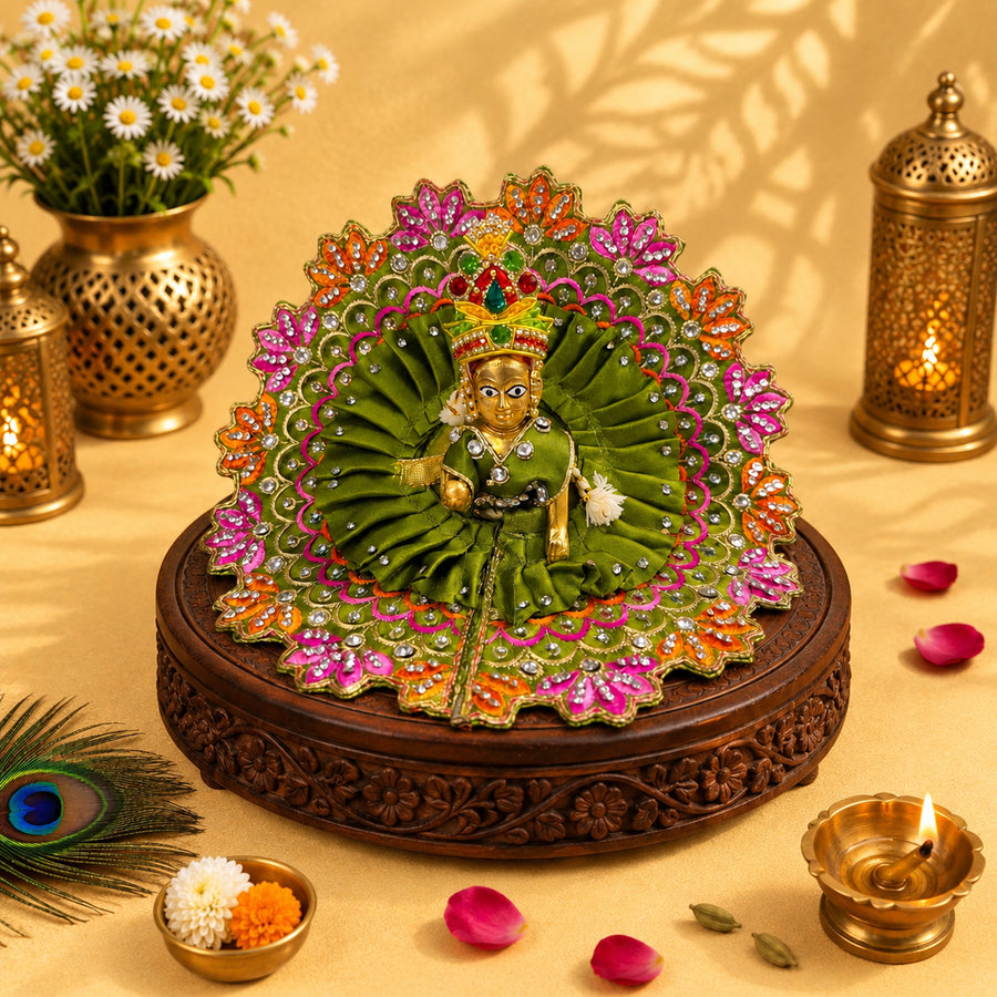 Mehndi Bagh Shahi Poshak Set of 5