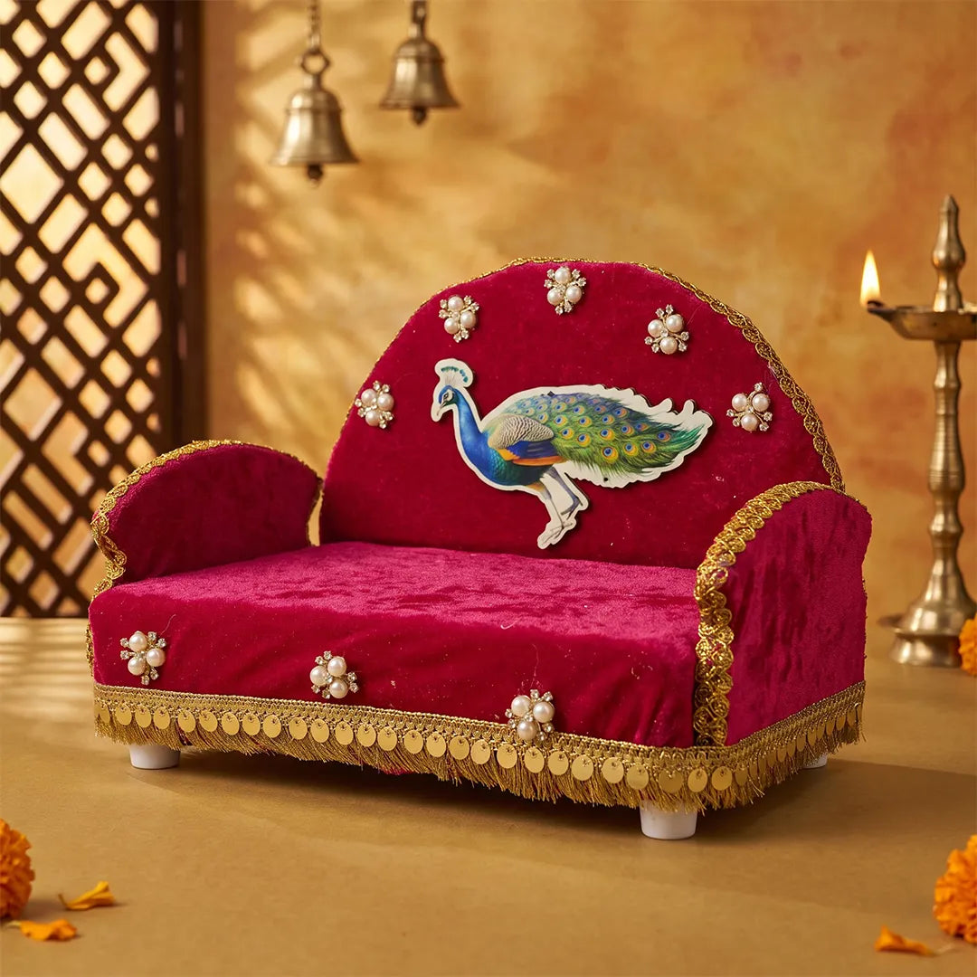 Vishram Singhasan for Laddu Gopal | Rani Pink