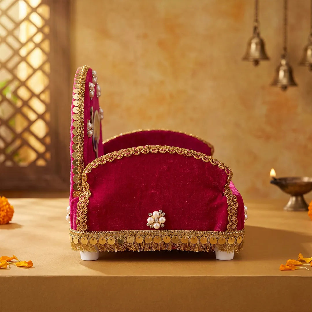 Vishram Singhasan for Laddu Gopal | Rani Pink