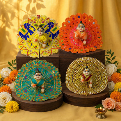 Barsana Nitya Seva Laddu Gopal Dresses (Set of 4)