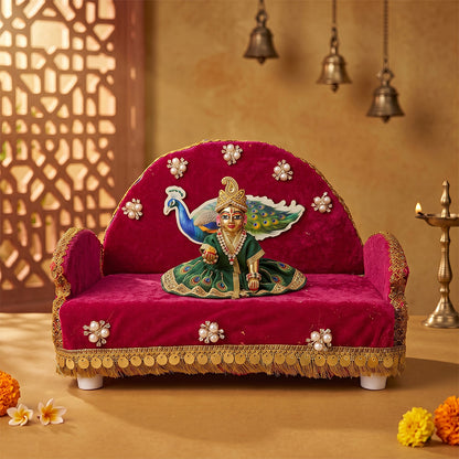 Vishram Singhasan for Laddu Gopal | Rani Pink